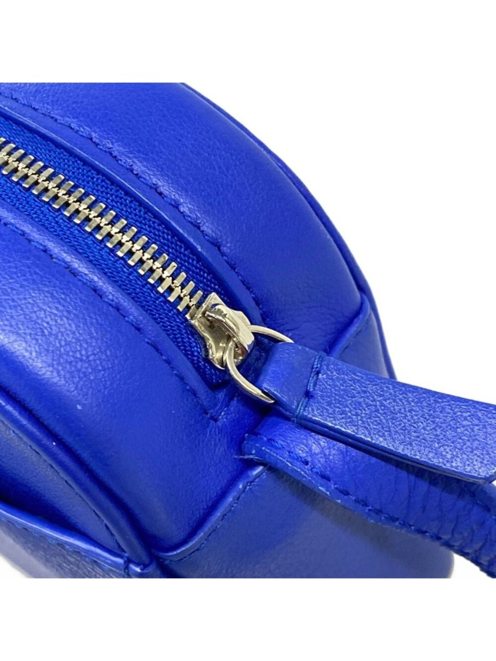 Balenciaga Shoulder Bag Everyday Blue Leather - Picture 11 of 15